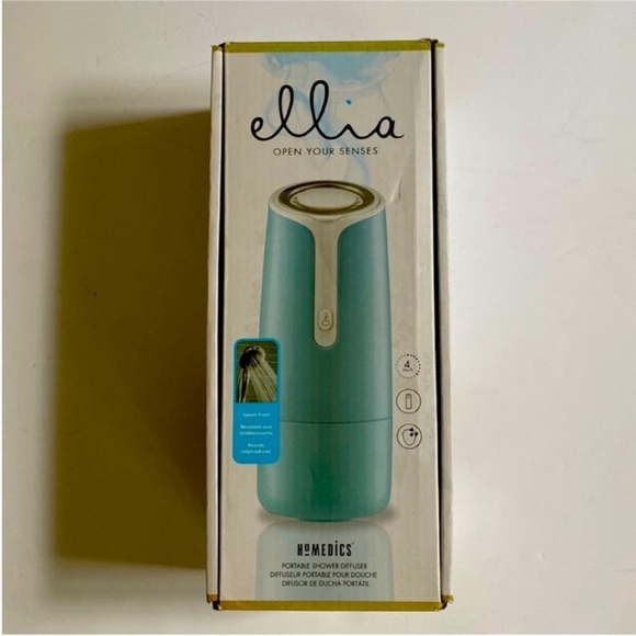 Homedics Other - Homedics Ellia Portable Shower Diffuser Essential Oil Diffuser